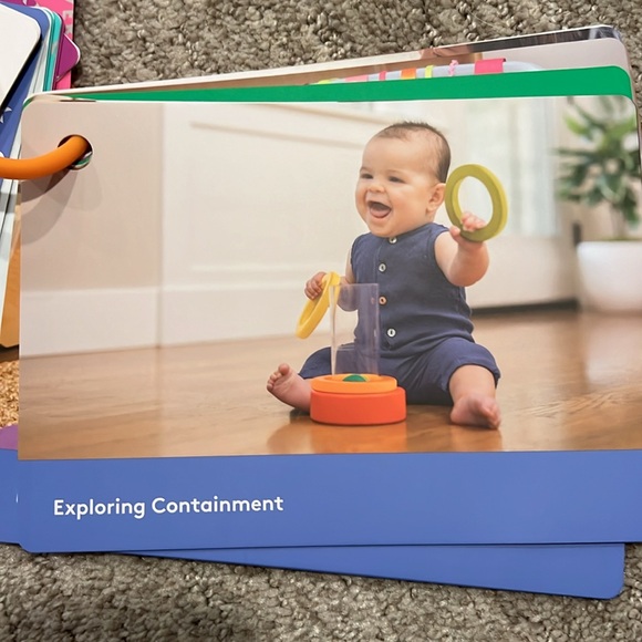 Lovevery clear Tube with Stacking Rings 5 pieces - Picture 5 of 5